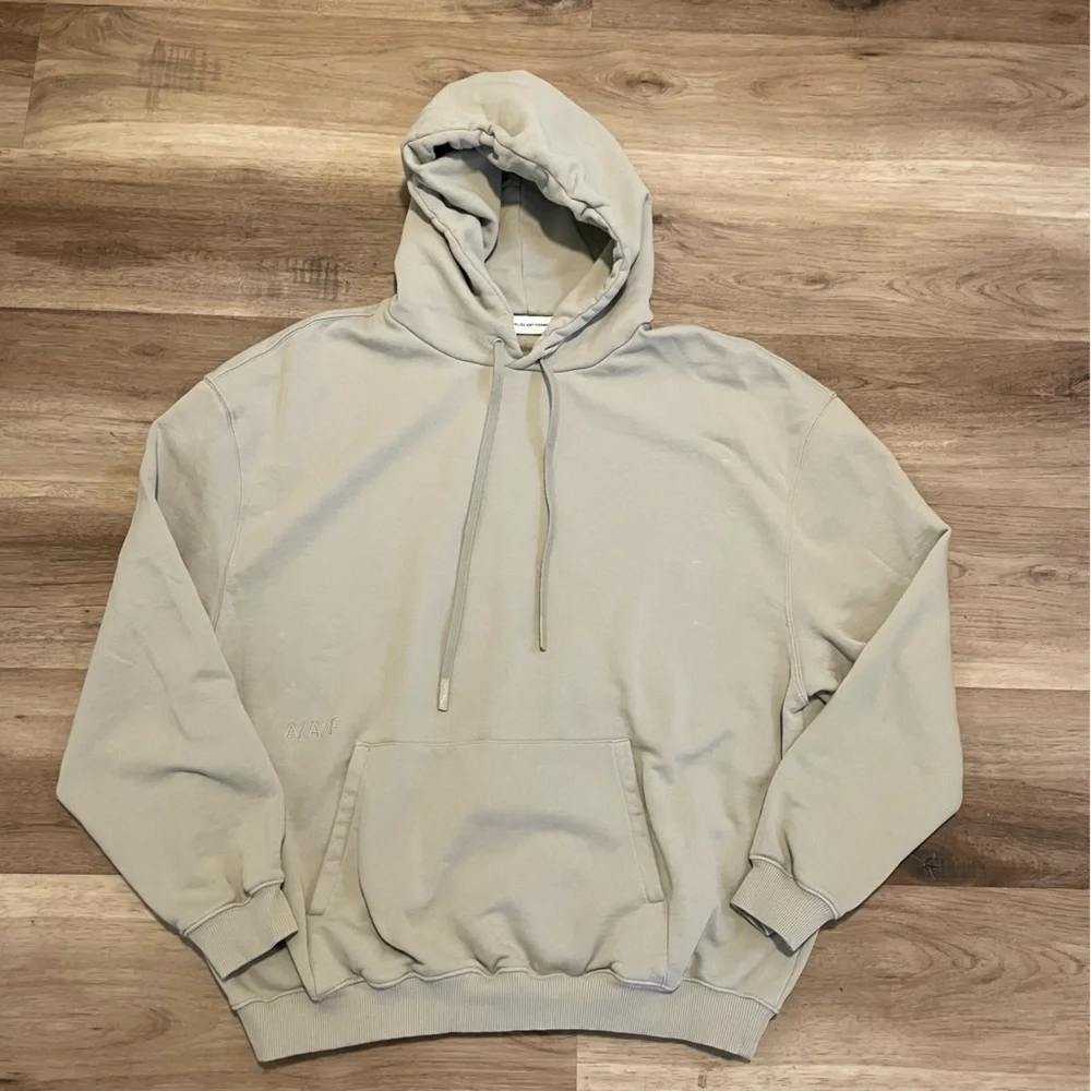 Applied Art Forms AAF pullover Hoodie Sweatshirt Men’s size XL Taupe - Picture 1 of 8